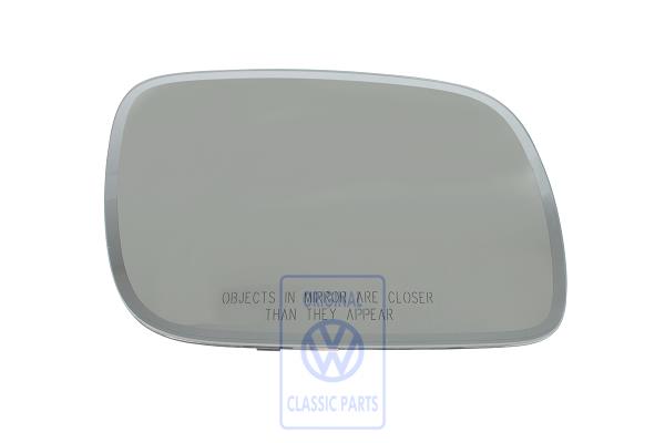 Mirror glass for VW Touareg