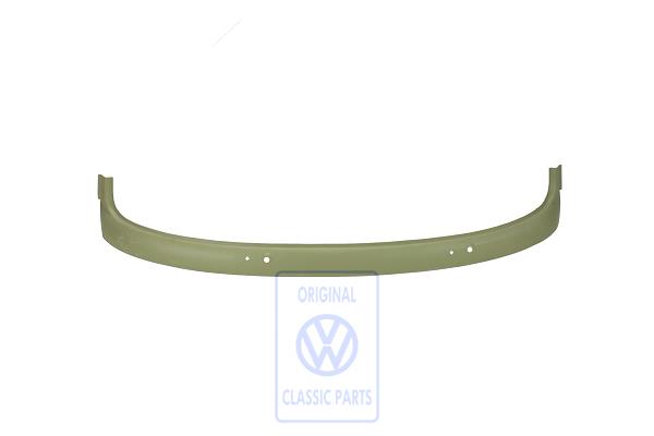 Front screen frame repair plate for T2 Bus