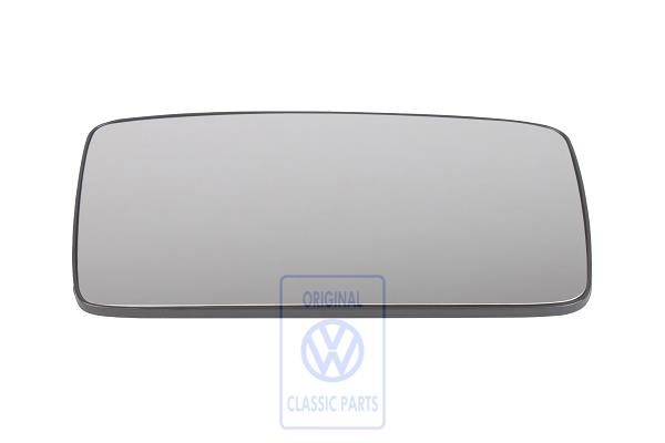 Mirror glass for VW Golf Mk3
