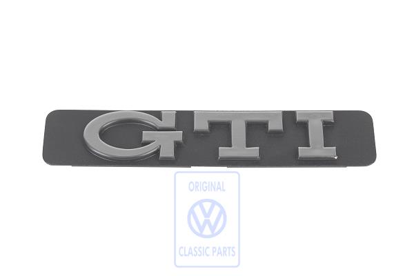GTI badge for VW Golf MK3