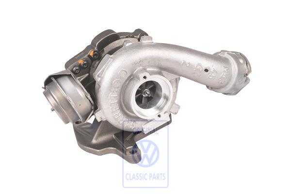 Exhaust gas turbocharger for VW T5