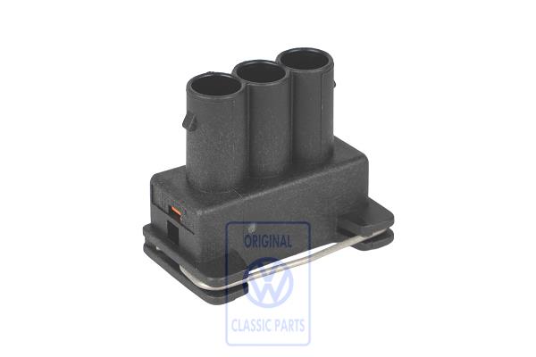 Flat contact housing