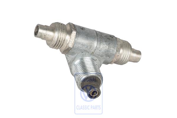 Angled drive for VW Beetle