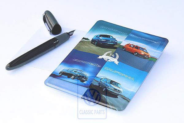 Tin postcard with Volkswagen T4 pictures