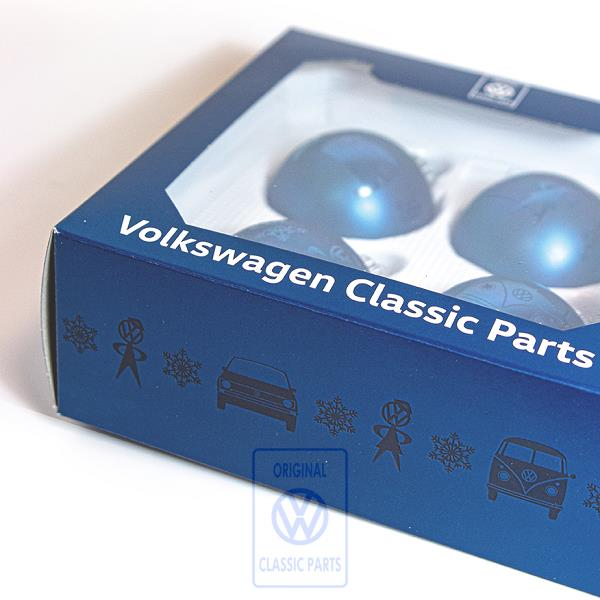 Classic Volkswagen Christmas Bauble set