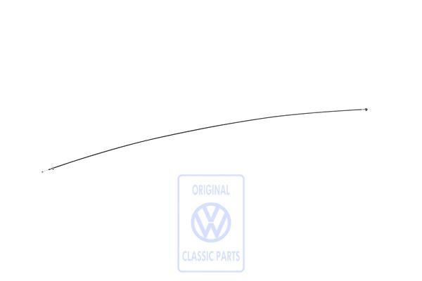 Lock cable for VW New Beetle