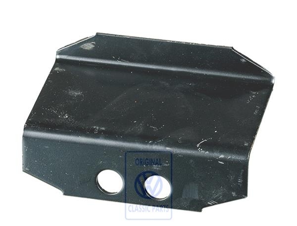 Hinge reinforcement A-pillar