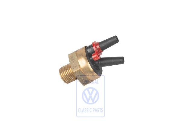 Thermopneumatic valve for VW Passat