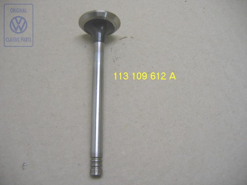 Exhaust valve camshaft