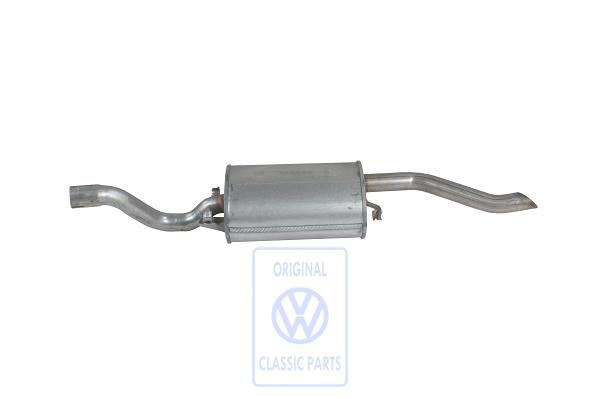 Exhaust silencer rear Jetta Mk2 syncro