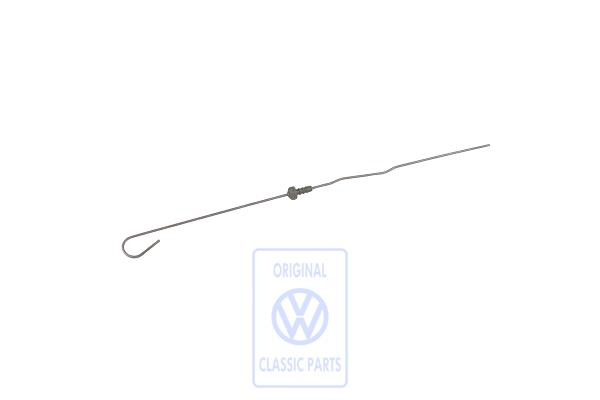 Oil dipstick for VW Iltis