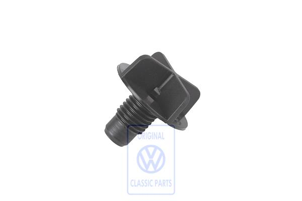 Hollow bolt for VW T3