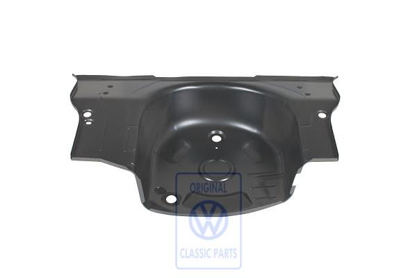 Spare wheel well for VW Lupo