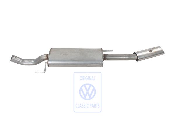 Rear silencer for VW Passat B3