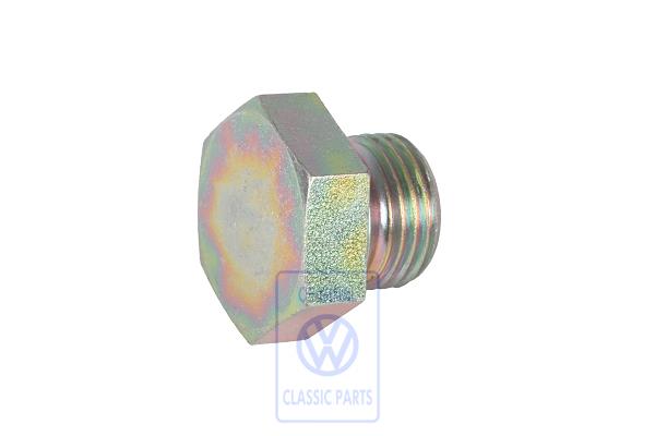 Screw plug for VW Lupo