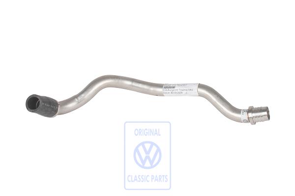 Vent pipe for VW Touareg