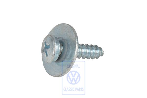 Oval head panel screw