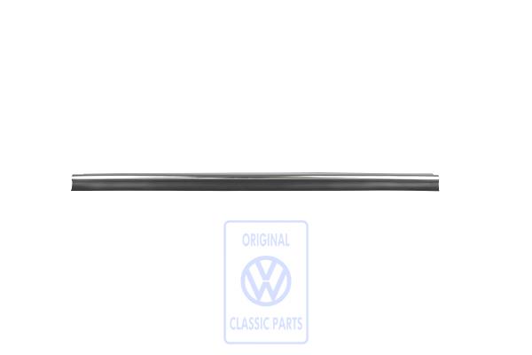Window aperture seal for VW Beetle