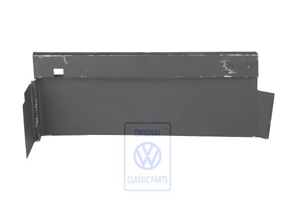 Repair plate for VW Beetle