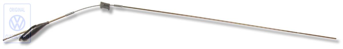 cable with roller and seal