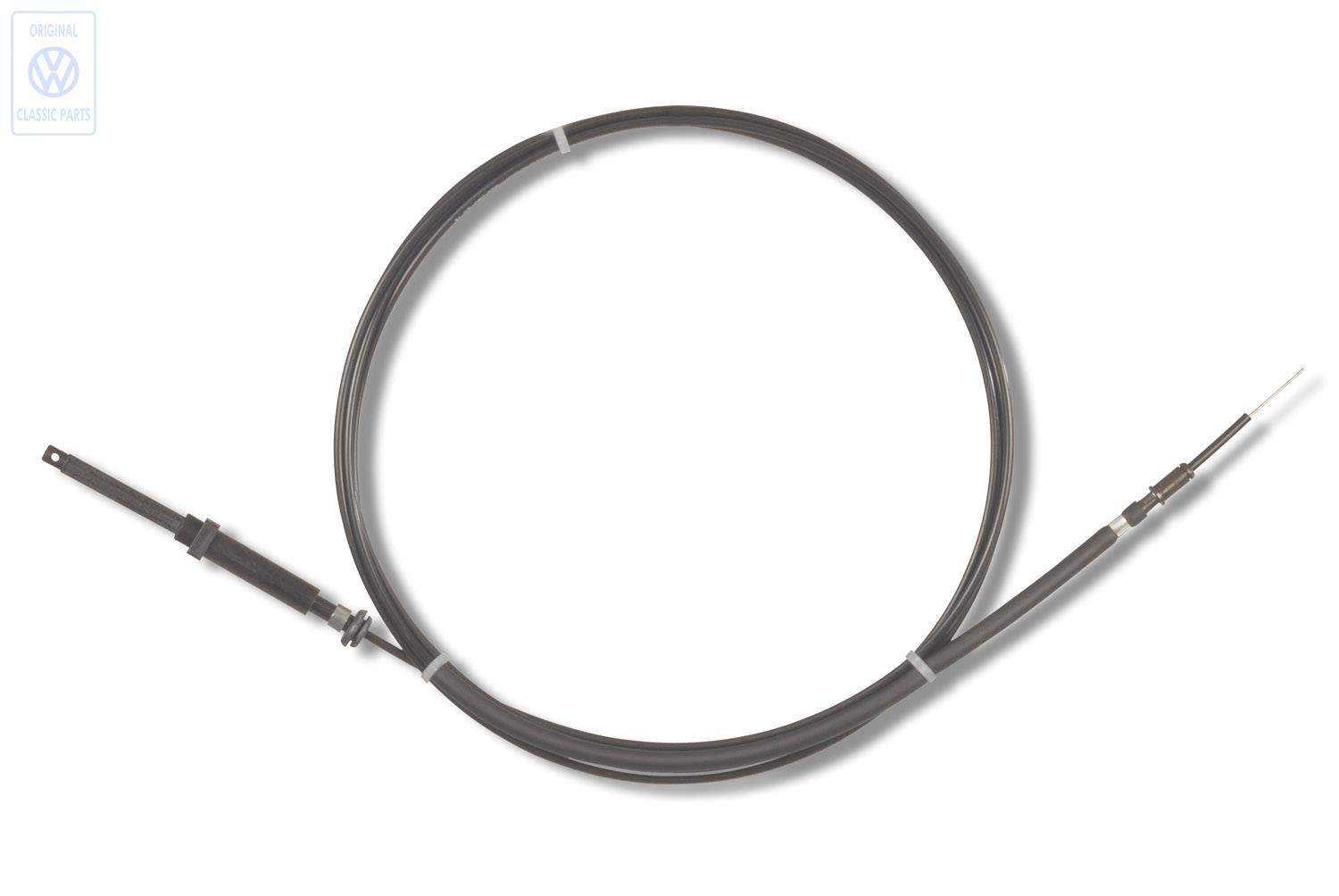 cold starting aid cable