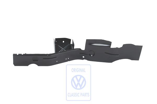 Closing plate for VW T4