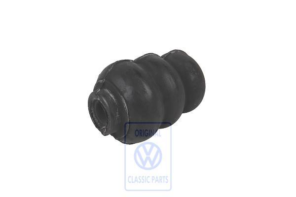 Bump stop double joint axis