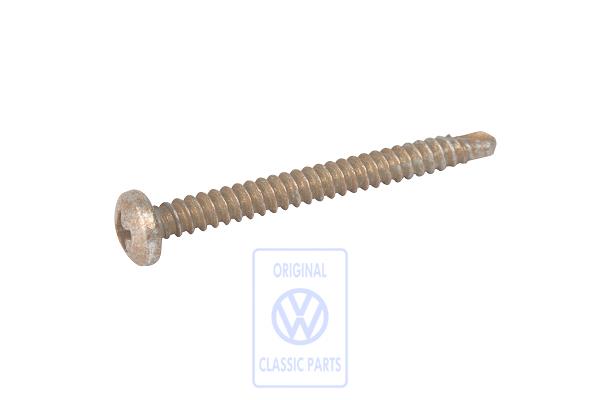 Oval head panel screw