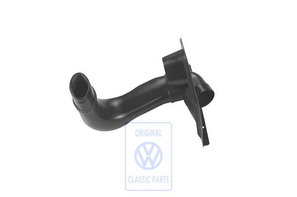 Intake pipe for VW T3