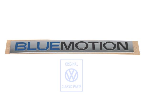 Inscription BLUE MOTION