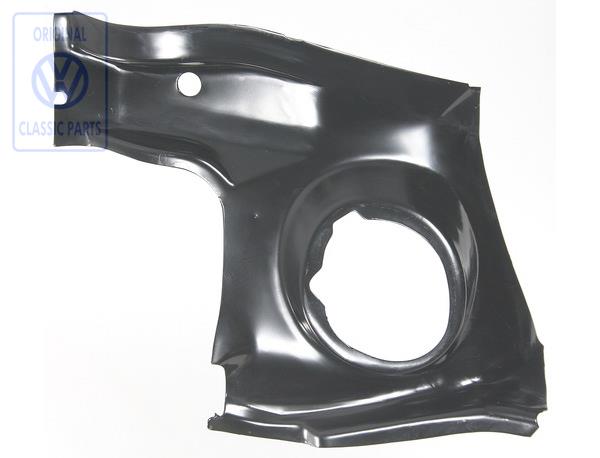 Side part front cross member for the Golf and Scirocco