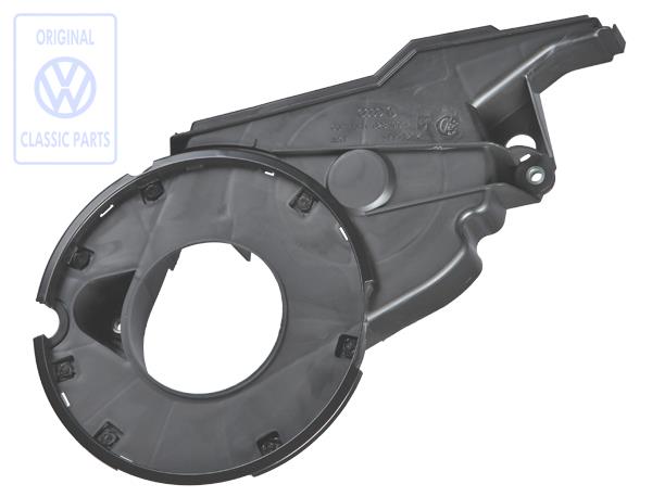 Toothed belt guard for VW Sharan