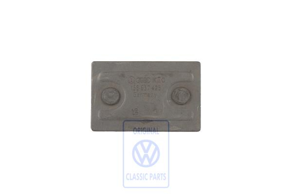 Retaining plate for VW Golf Mk1 Convertible