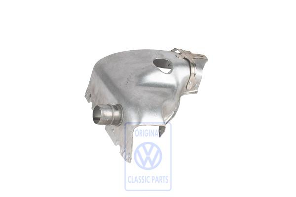 Deflector plate for VW Golf Mk4