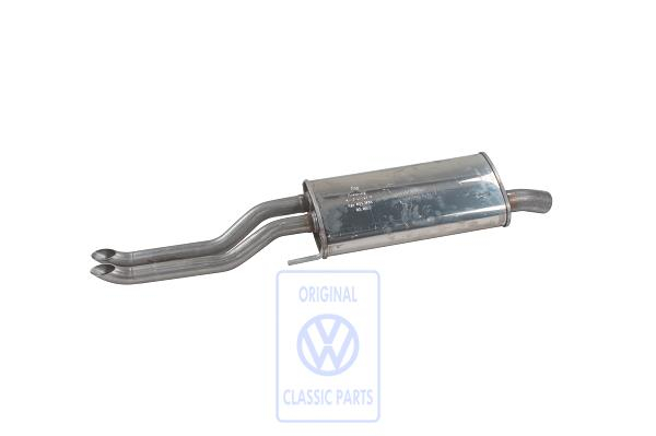 Rear silencer for VW Golf Mk3 Estate