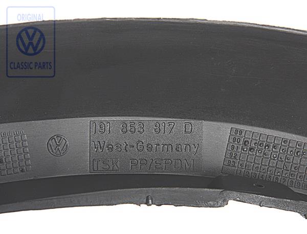 Wheel arch trim for VW Golf Mk2