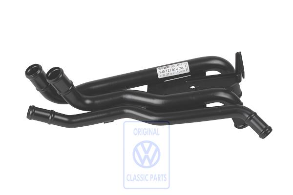Coolant pipe for VW Golf Mk4, Bora