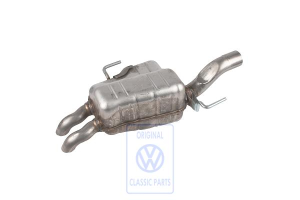 Rear silencer Golf Mk3