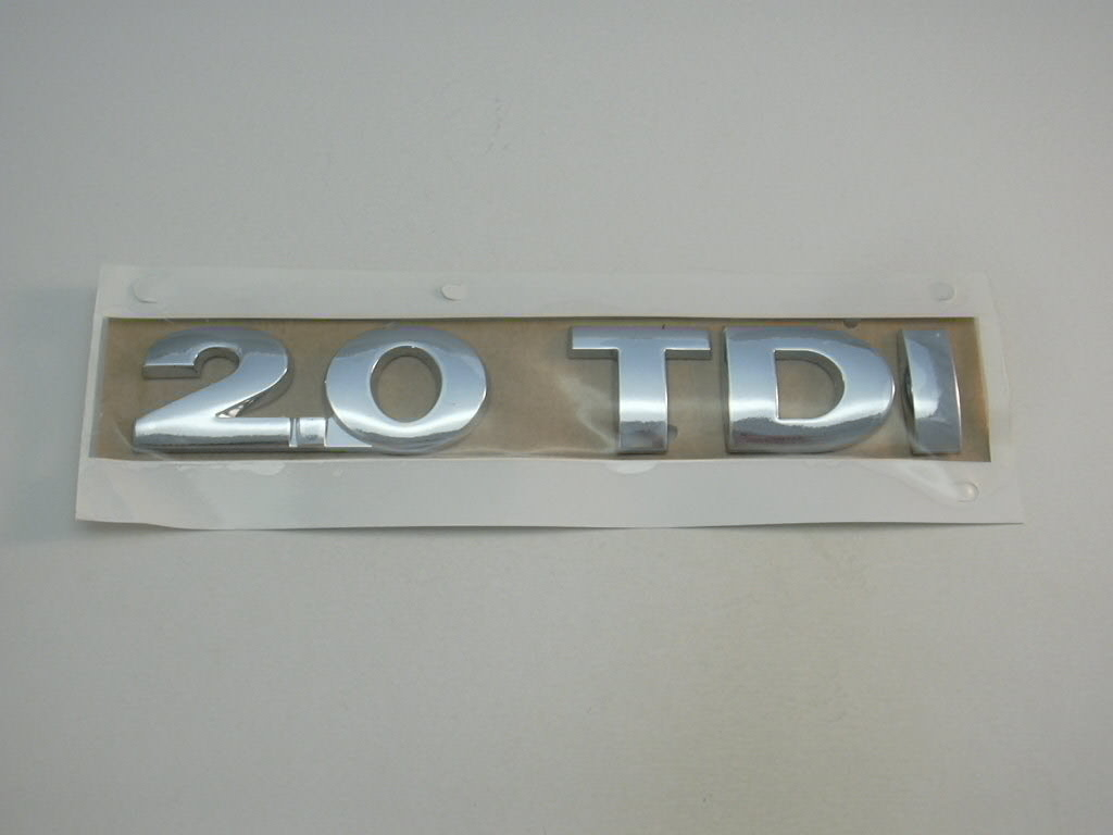 Inscription for VW Golf Mk5