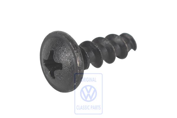 Lens tapping screw