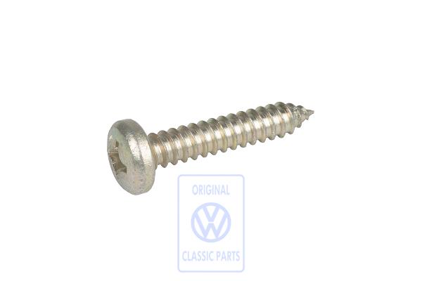 Oval head panel screw