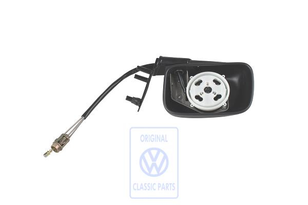 Exteroir mirror housing for VW Golf Mk2