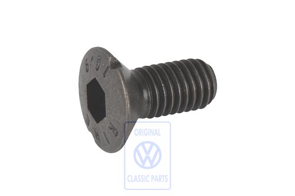 Oval head countersunk bolt for VW LT Mk1