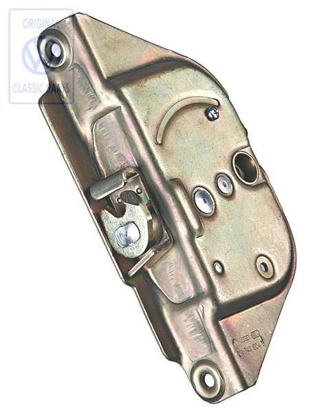 Central lock for the sliding door of the Bus T2