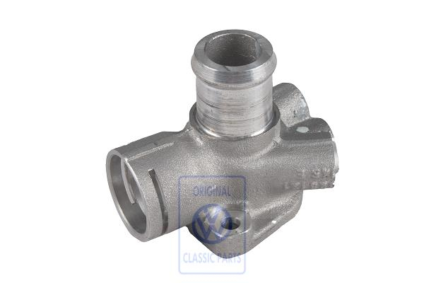 Coolant flange for VW Passat B5