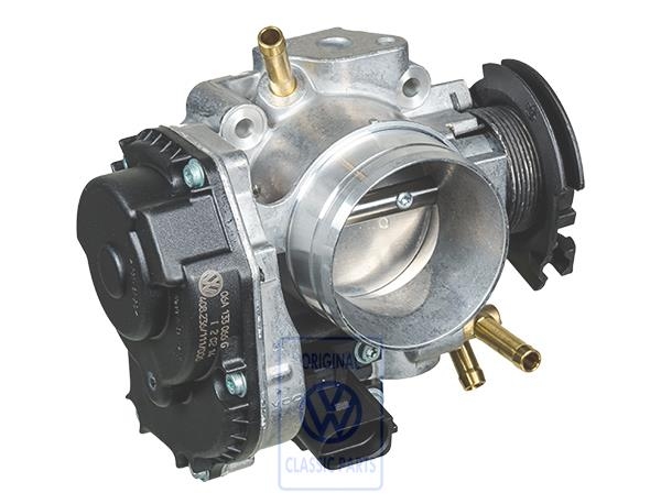 Throttle valve control for VW Golf Mk4