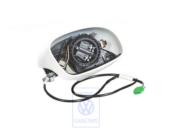 Exterior mirror mounting for VW New Beetle