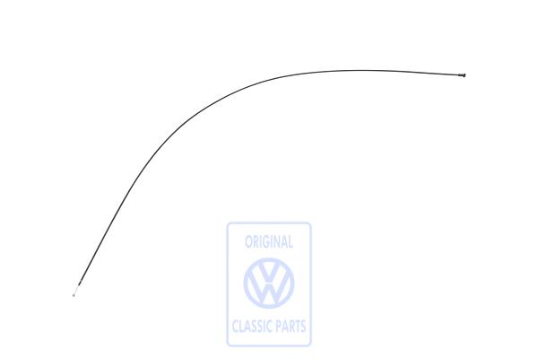 Lid lock cable for VW Passat B3/B4