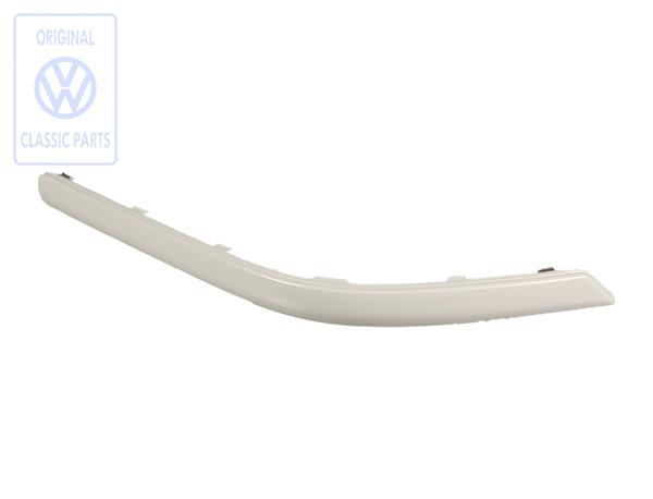 Trim strip for rear bumper for the Polo 6N2