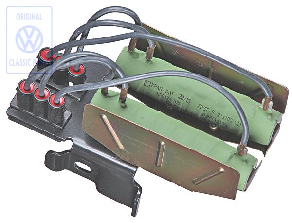 Series resistor for VW Sharan